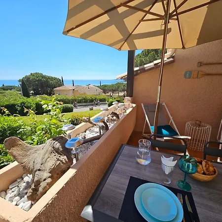 Studio Bord De Mer Terrasse Vue Mer Piscine